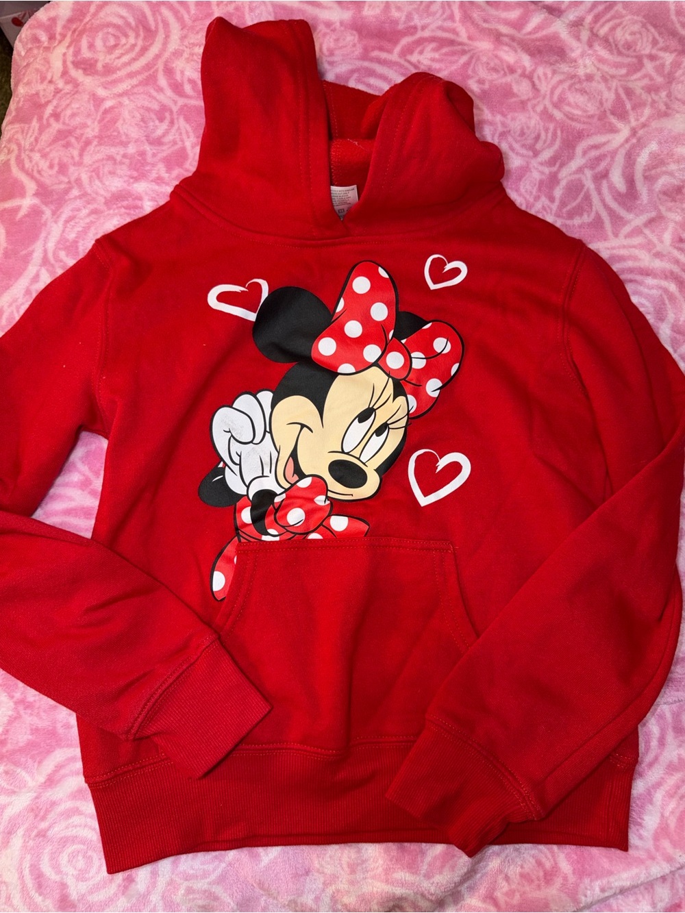 Disney Red Minnie Mouse Hoodie